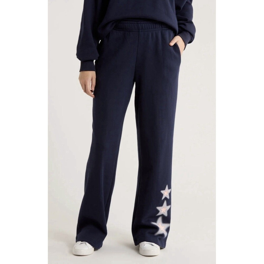 Pacsun Ultra Soft Fleece Triple Star Baggy Sweatpants Sz Small